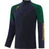 Men's Oslo Brushed Half Zip Top Marine / Bottle / Amber -Guin Sales Store oslo 184 2 gen meboam adlt p1