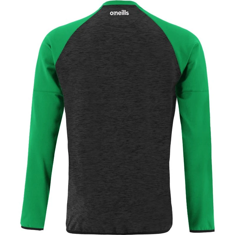 Men's Osprey Brushed Crew Neck Sweatshirt Black / Green / White 4 Men's Osprey Brushed Crew Neck Sweatshirt Black / Green / White - Image 2