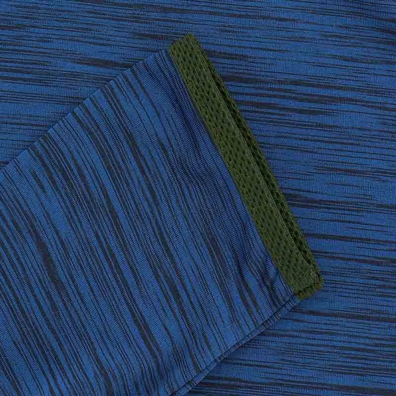 Men's Pluto Half Zip Midlayer Top Marine / Green 7 Men's Pluto Half Zip Midlayer Top Marine / Green - Image 5