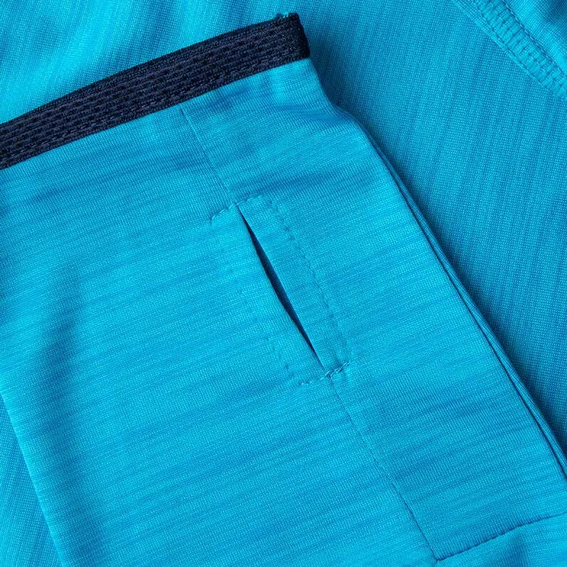 Men's Pluto Half Zip Midlayer Top Blue / Marine 5 Men's Pluto Half Zip Midlayer Top Blue / Marine - Image 3