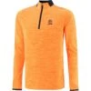 Men's Pluto Half Zip Midlayer Top Orange / Marine -Guin Sales Store plut 064 3 gen ormexx adlt p1