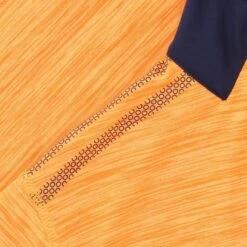 Men's Pluto Half Zip Midlayer Top Orange / Marine -Guin Sales Store plut 064 3 gen ormexx adlt p5