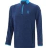 Men's Pluto Brushed Half Zip Marine / Blue -Guin Sales Store plut 184 3 gen mebexx adlt p1 1