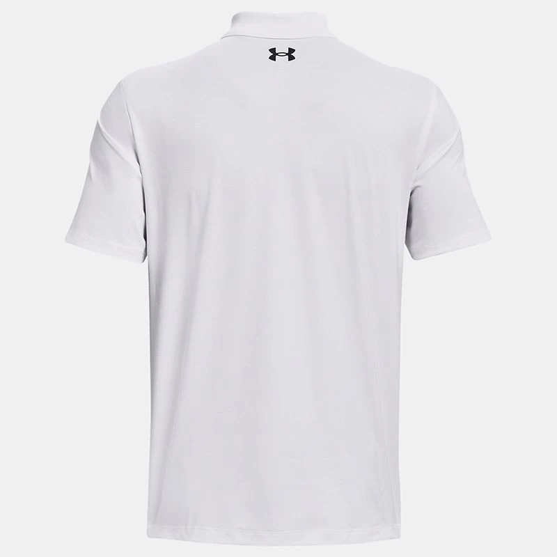 Under Armour Men's Performance 3.0 Polo White / Pitch Grey 7 Under Armour Men's Performance 3.0 Polo White / Pitch Grey - Image 5