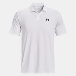Under Armour Men's Performance 3.0 Polo White / Pitch Grey 13 Under Armour Men's Performance 3.0 Polo White / Pitch Grey -Guin Sales Store ps1377374 100 hf
