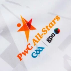 PwC All-Stars Women's Fit GAA Jersey White -Guin Sales Store pwc allstars tf 3s whi org adlt p3 2