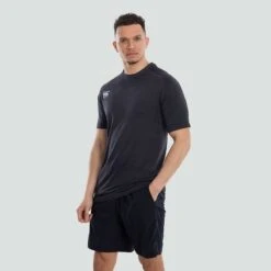Canterbury Men's Seamless T-Shirt Blackend Marl -Guin Sales Store q a004790y62 d
