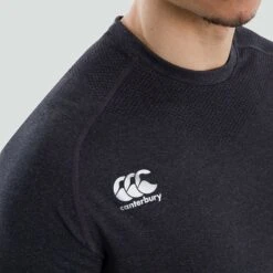 Canterbury Men's Seamless T-Shirt Blackend Marl -Guin Sales Store q a004790y62 e