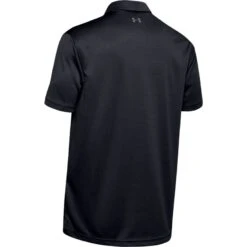 Under Armour Men's Tech Polo Black / Graphite / Graphite 13 Under Armour Men's Tech Polo Black / Graphite / Graphite -Guin Sales Store s7.ps1290140 001 hb