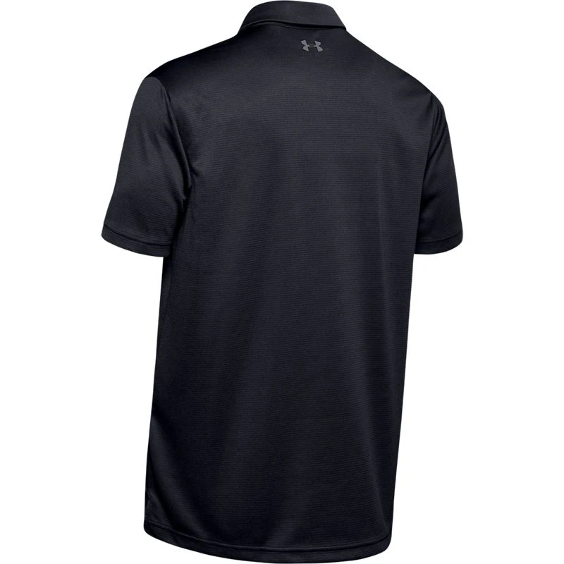 Under Armour Men's Tech Polo Black / Graphite / Graphite 8 Under Armour Men's Tech Polo Black / Graphite / Graphite - Image 6