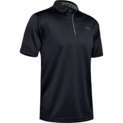 Under Armour Men's Tech Polo Black / Graphite / Graphite 12 Under Armour Men's Tech Polo Black / Graphite / Graphite -Guin Sales Store s7.ps1290140 001 hf