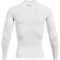 Under Armour Men's HeatGear® Armour Long Sleeve T-Shirt White / Black -Guin Sales Store s7.ps1361524 100 hb