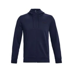 Under Armour Men's Fleece® Full-Zip Hoodie Midnight Navy / Black -Guin Sales Store s7.ps1373357 410 hf
