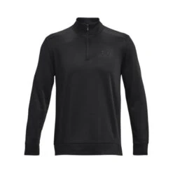 Under Armour Men's Fleece® ¼ Zip Black -Guin Sales Store s7.ps1373358 001 hf