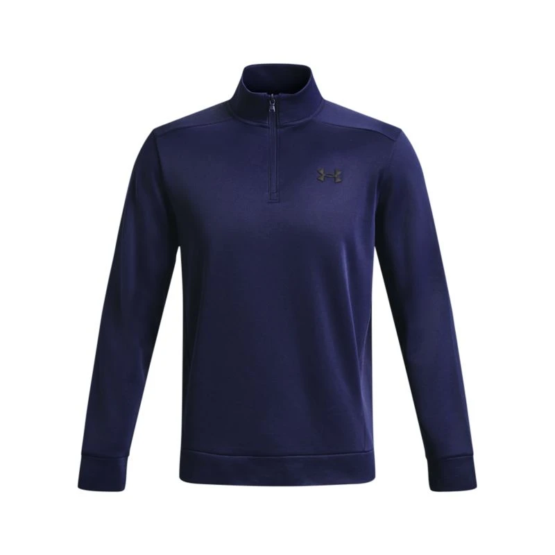 Under Armour Men's Fleece® ¼ Zip Midnight Navy / Black 8 Under Armour Men's Fleece® ¼ Zip Midnight Navy / Black - Image 6