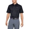 Under Armour Men's Tech Polo Black / Graphite / Graphite