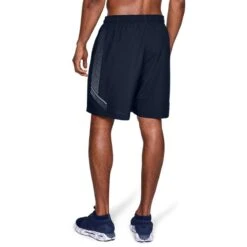 Under Armour Men's Woven Graphic Short Academy / Steel -Guin Sales Store s7.v5 1309651 409 bc