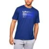 Under Armour Men's UA Team Issue Wordmark T-Shirt American Blue / Versa Blue -Guin Sales Store s7.v5 1329582 449 fc main