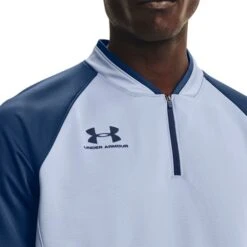 Under Armour Men's UA Challenger III Midlayer Washed Blue / Admiral -Guin Sales Store s7.v5 1343918 420 collar