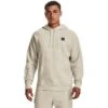 Under Armour Men's Rival Fleece Hoodie Stone / Onyx White 1 Under Armour Men's Rival Fleece Hoodie Stone / Onyx White -Guin Sales Store s7.v5 1357092 279 fc
