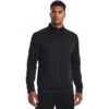 Under Armour Men's Fleece® ¼ Zip Black -Guin Sales Store s7.v5 1373358 001 fc