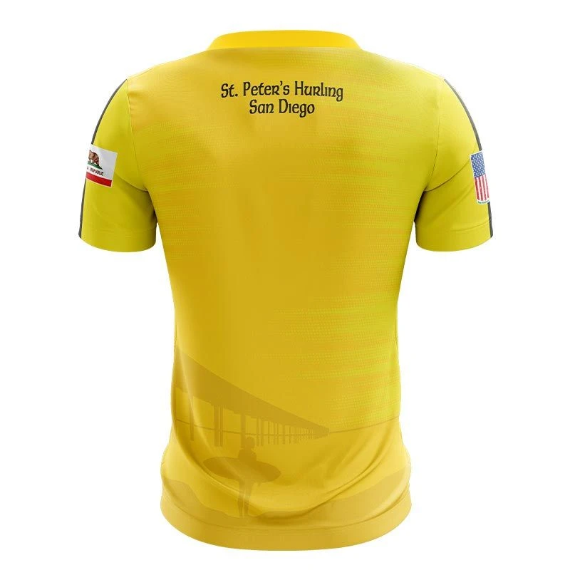 St. Peters Hurling Club San Diego Women's Fit Outfield Jersey 2022 4 St. Peters Hurling Club San Diego Women's Fit Outfield Jersey 2022 - Image 2