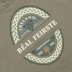 Trad Craft Men's Béal Feirste Classic Hoodie Sand -Guin Sales Store trad craft mens belfast classic hooded top sand adlt p3