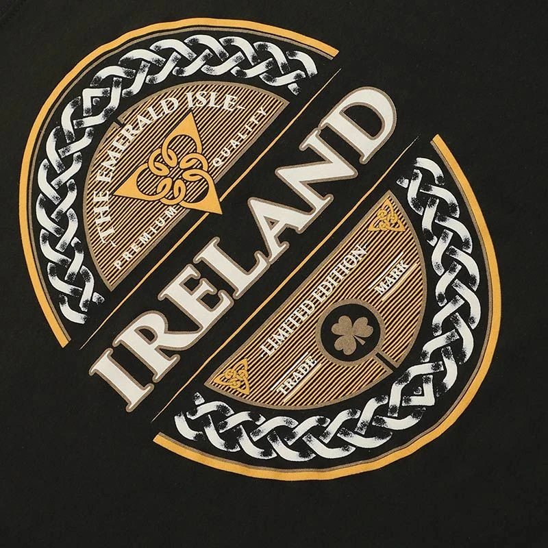 Trad Craft Men's Ireland Emerald Isle Classic T-Shirt Bottle 5 Trad Craft Men's Ireland Emerald Isle Classic T-Shirt Bottle - Image 3