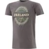 Trad Craft Men's Ireland Emerald Isle Classic T-Shirt Pewter