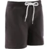 Men's Trigger French Terry Leisure Shorts Dark Grey / White -Guin Sales Store trig 126 0 gen dgwhxx kids p2