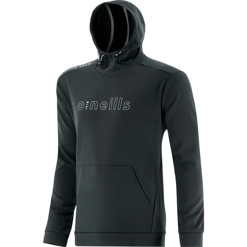 Men's Zack Fleece Pullover Hoodie Dark Grey / Black / Silver 3 Men's Zack Fleece Pullover Hoodie Dark Grey / Black / Silver