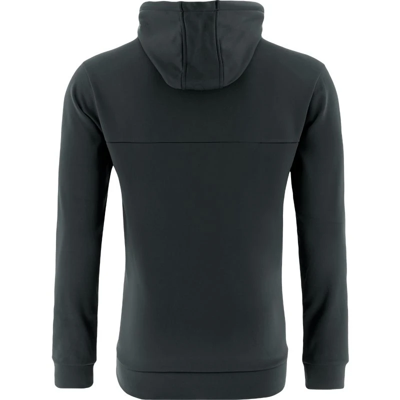 Men's Zack Fleece Pullover Hoodie Dark Grey / Black / Silver 4 Men's Zack Fleece Pullover Hoodie Dark Grey / Black / Silver - Image 2