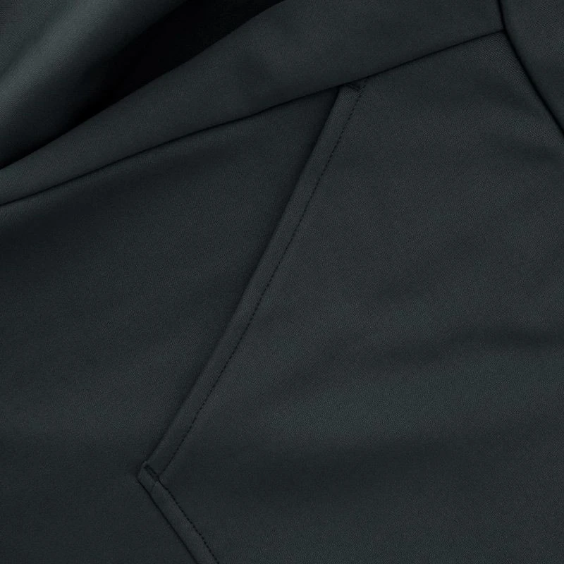 Men's Zack Fleece Pullover Hoodie Dark Grey / Black / Silver 8 Men's Zack Fleece Pullover Hoodie Dark Grey / Black / Silver - Image 6