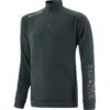 Men's Zack Half Zip Top Dark Grey / Silver -Guin Sales Store zack 029 0 gen dgsv adlt p1