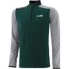 Men's Zack Brushed Half Zip Top Green / Grey / Black 1 Men's Zack Brushed Half Zip Top Green / Grey / Black -Guin Sales Store zack 184 0 gen gngybk adlt p1
