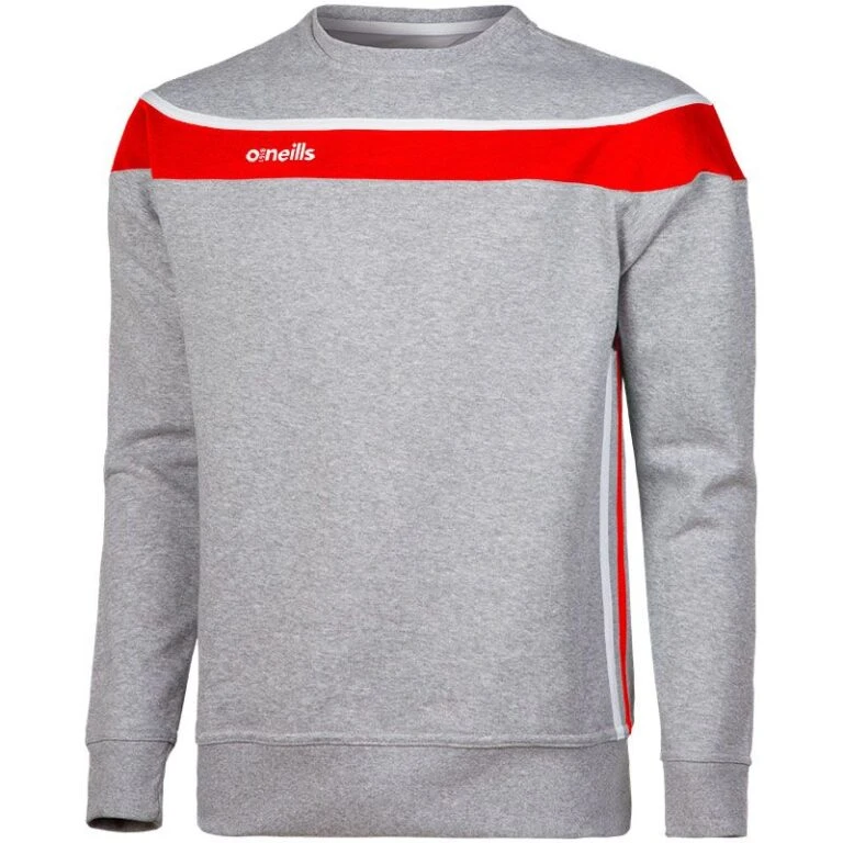 Guin Sales Store -Guin Sales Store auckland crew neck medium grey red wht 1 2 2 768x768 1